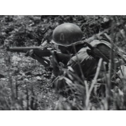 Photo de GI's de la 77e division à Okinawa