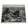 Photo of GI's firing 61mm mortar