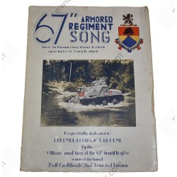 Chant du 67e Armored Regiment (2e Armored Division)