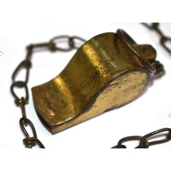 Brass whistle