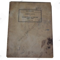 TM 10-411 Baking manual for the Army Cook