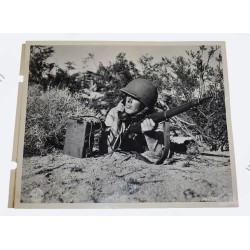 Photo of GI during dessert training 1942