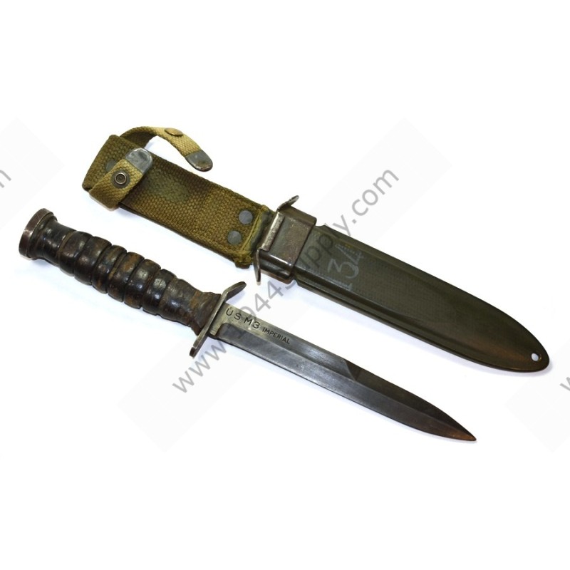 M-3 trench knife in M-8 sheath