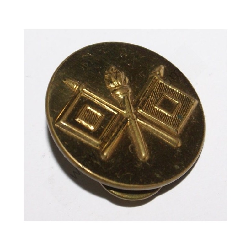 Signal Corps Enlisted Men's collar disk  - 1