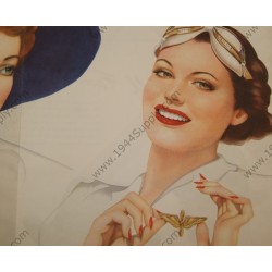 Varga Pin Up gatefold \"Yours to Command\"  - 3