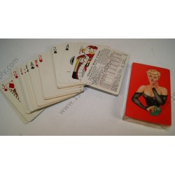 Varga Pin Up playing cards, 1942  - 9