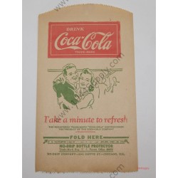 Coca Cola No-Drip bottle protector   - 1