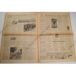 Stars and Stripes newspaper of June 10, 1944  - 3