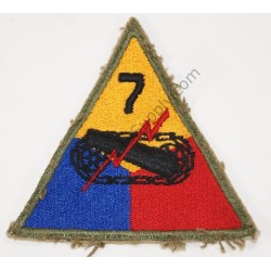 7th Armored Division patch   - 1