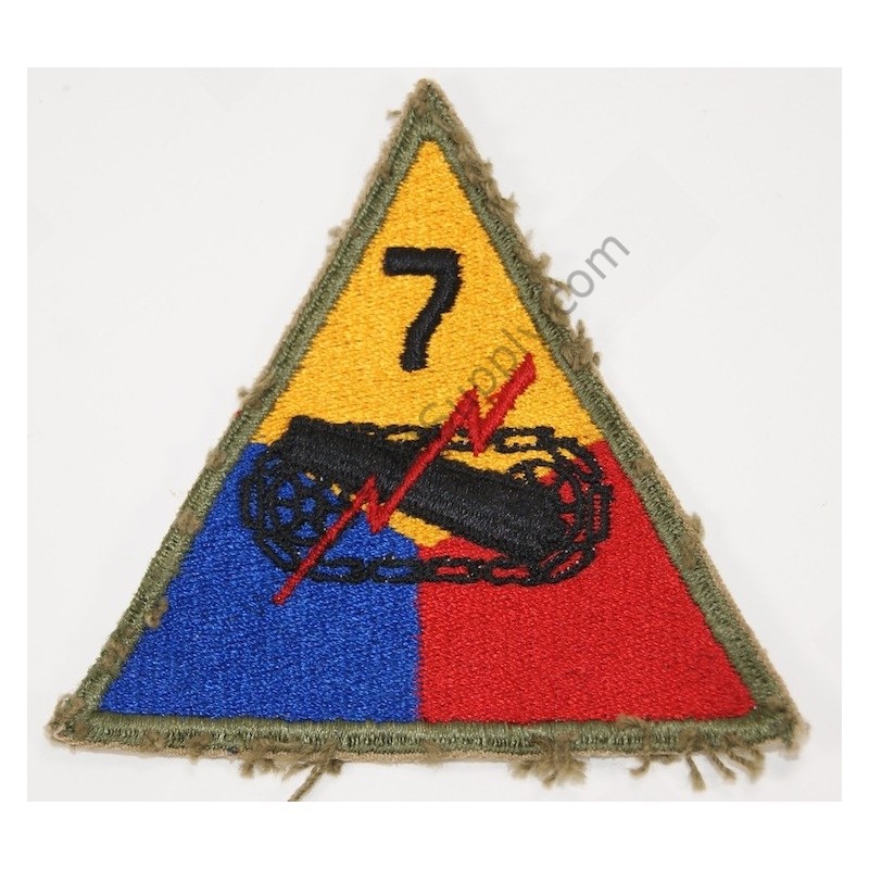 7th Armored Division patch   - 1