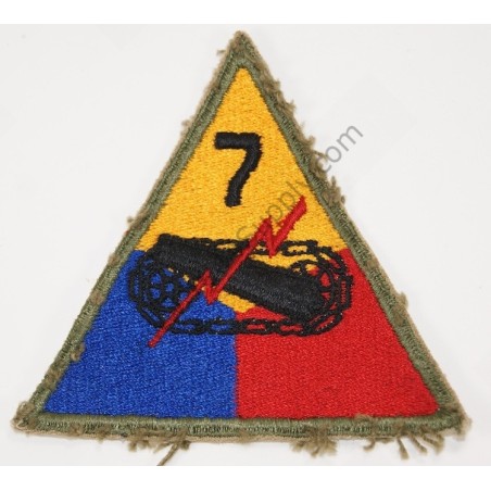 7th Armored Division patch   - 1
