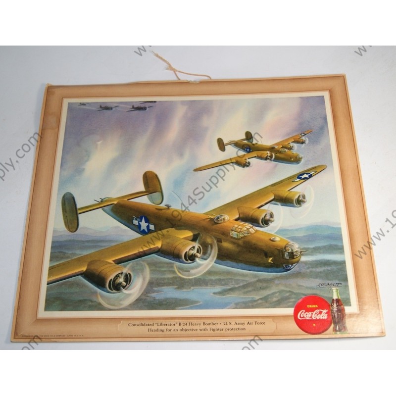 Coca Cola fighting plane sign   - 1
