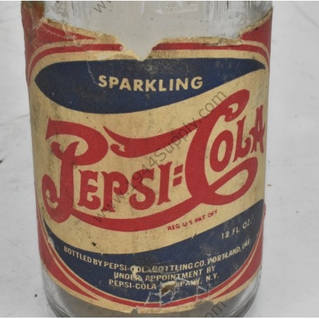 Pepsi Cola bottle, 1943 dated