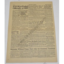 Stars and Stripes newspaper of May 9, 1945  - 4