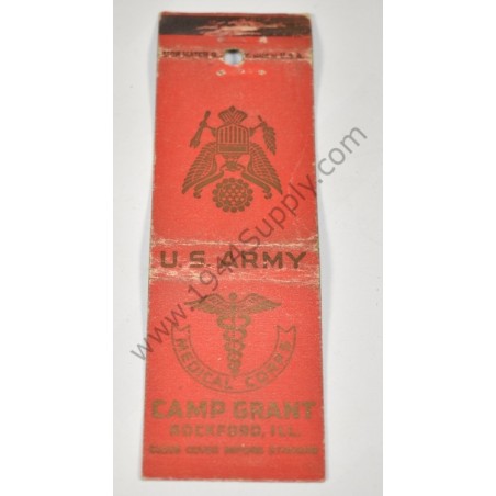 Matchbook cover, US Army Medical Corps  - 1