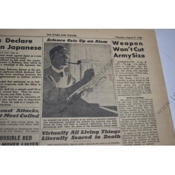Stars and Stripes newspaper of August 9, 1945  - 7