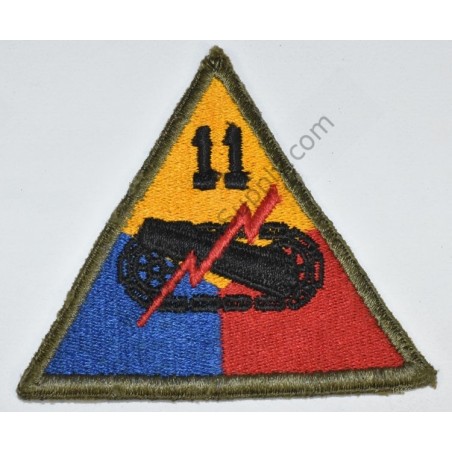 11th Armored Division patch   - 1