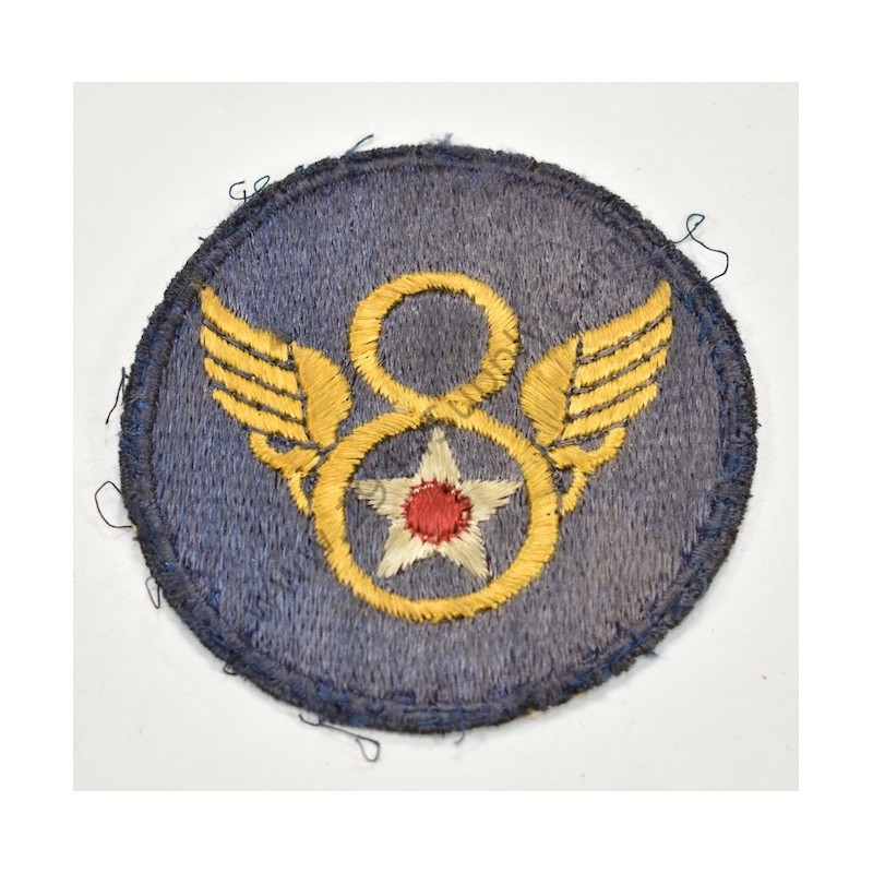 8th Army Air Force patch, British made  - 1