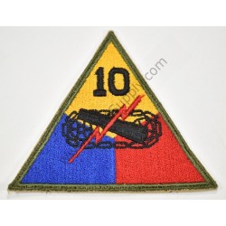 10th Armored Division patch  - 1