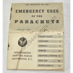 Emergency uses of the parachute  - 1