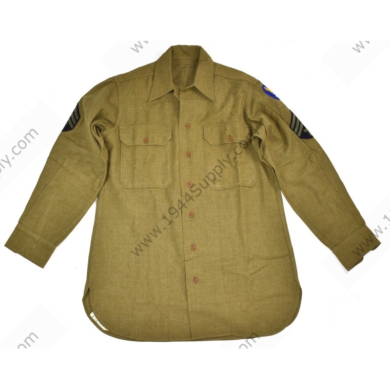 Wool shirt, Army Air Corps T/4
