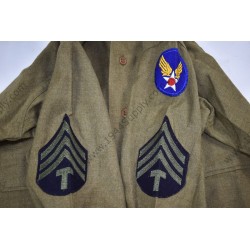 Wool shirt, Army Air Corps T/4  - 5