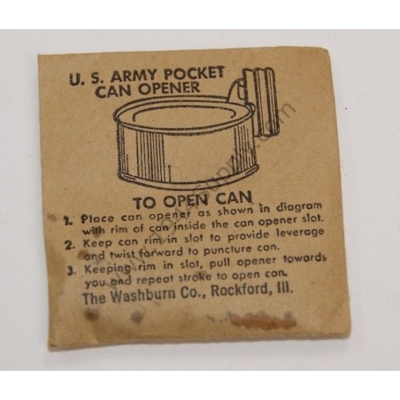 P-38 can opener in wrapper from the box  - 7