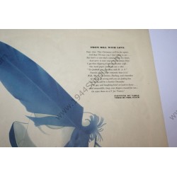 Varga Pin Up gatefold \"From Bill with love\"  - 1