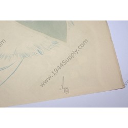 Varga Pin Up gatefold \"From Bill with love\"  - 3