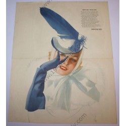 Varga Pin Up gatefold \"From Bill with love\"  - 4