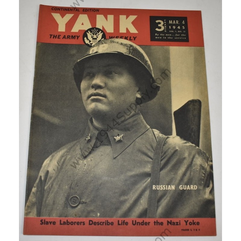 Magazine YANK du 4 mars, 1945  - 1