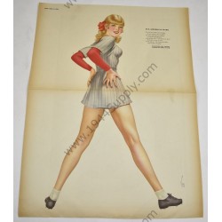 Varga Pin Up affiche "All-American babe"  - 1