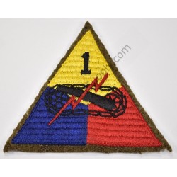 1e Armored Division patch  - 1