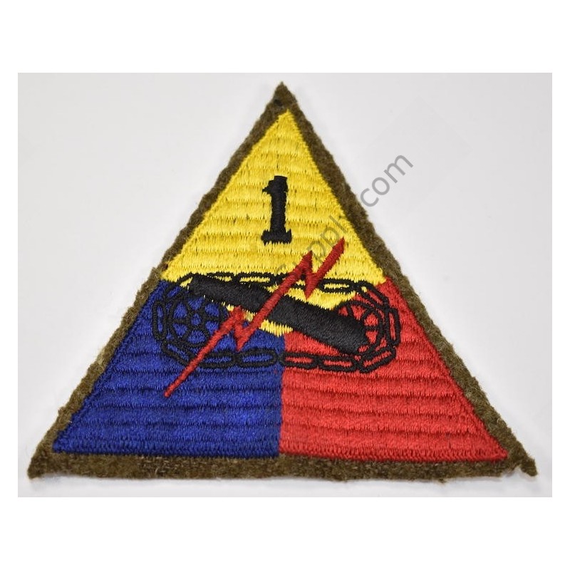 1e Armored Division patch  - 1