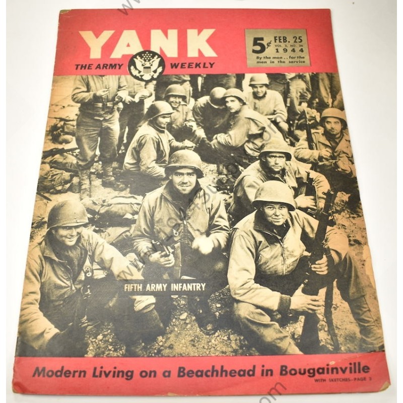 YANK magazine of February 25, 1944  - 1