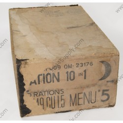 10-in-1 ration box sleeve, menu  5  - 1