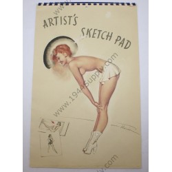 MacPherson Artitst's Sketch pad of 1944  - 1