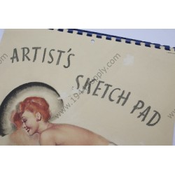 MacPherson Artitst's Sketch pad of 1944  - 5
