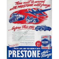 Prestone anti-freeze can  - 9