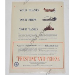 Prestone anti-freeze can  - 10