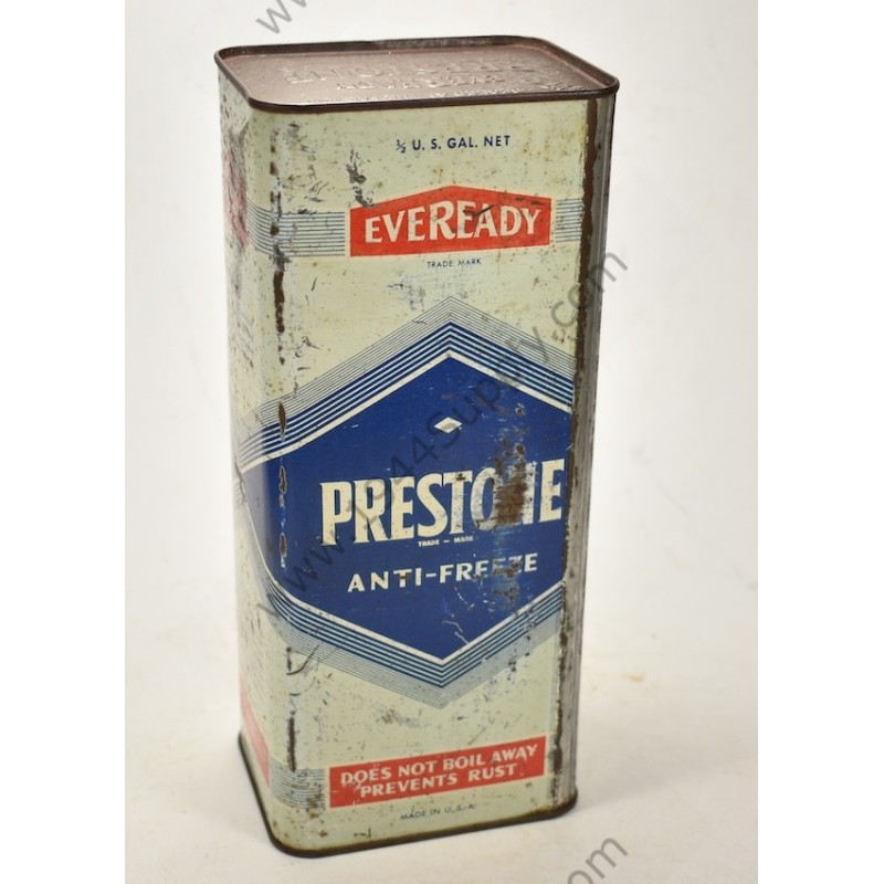 Prestone anti-freeze can  - 1