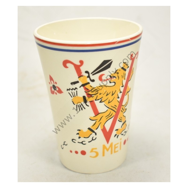 Commemorative cup liberation of Holland 1955  - 1