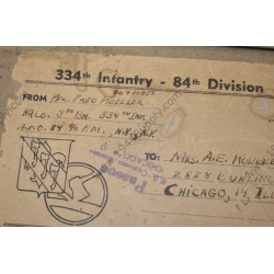 334th Infantry Regiment (84th Division) book  - 3