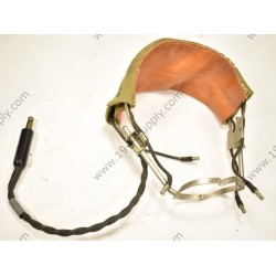 NAVY leather headband for headset  - 1