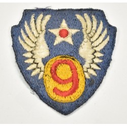 9th Army Air Force patch, British made  - 1