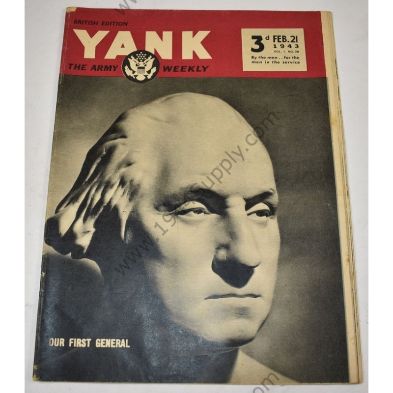 YANK magazine of February 21, 1943  - 1