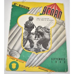 87th Division Acorn booklet  - 2