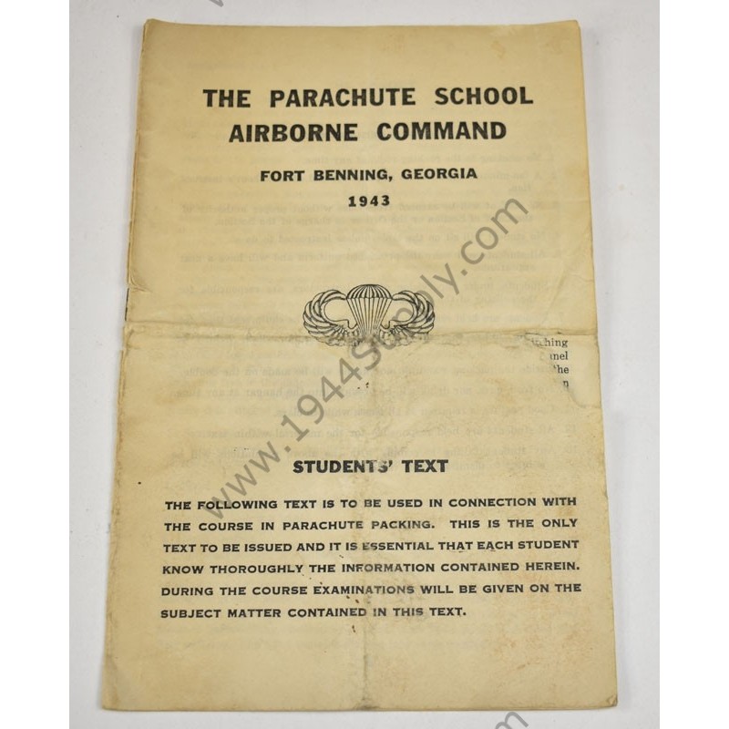 copy of Paratrooper's letter  - 1