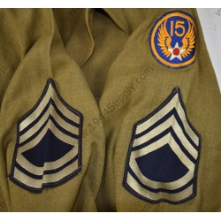 Wool shirt, 15th Air Force  - 5