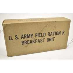 K ration, breakfast unit (empty box)  - 1
